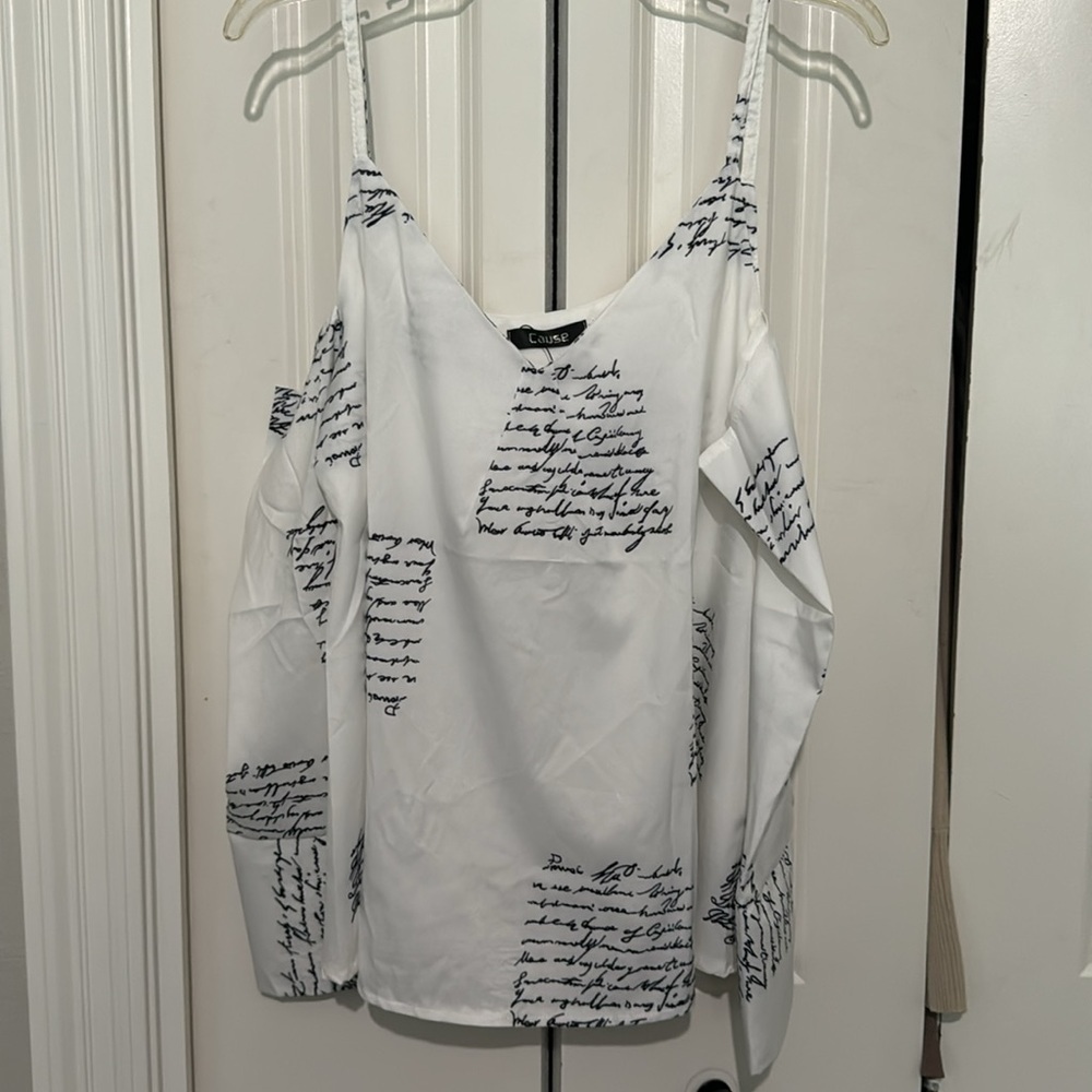NWT CAUSE boutique top size large. - Picture 5 of 5